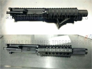 7.5" 223 Wylde Pistol Upper With Polished Extension, Polished Feedramps, Barrel Lapping, Timed Brake, Headspaced, Free Floated, Ready To Shoot!